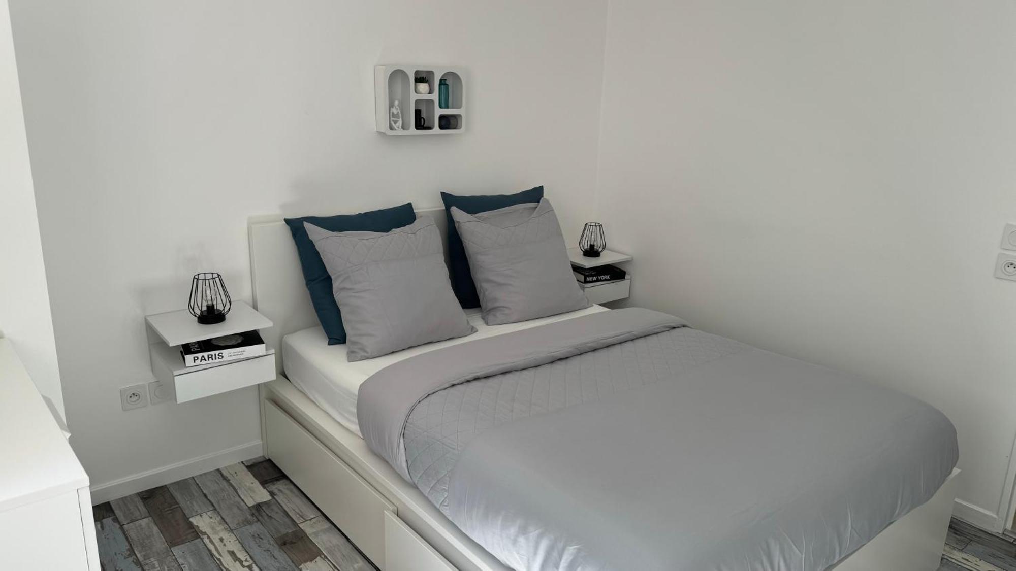 Chic Et Cosy Appartement Epure - T3 Courcouronnes Bagian luar foto